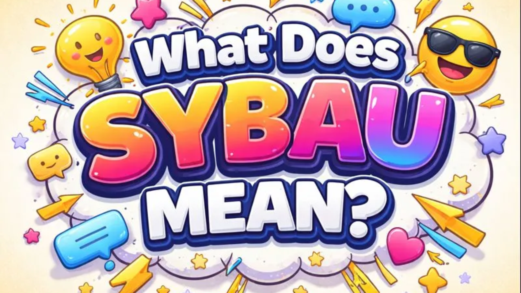 What Does Sybau Mean